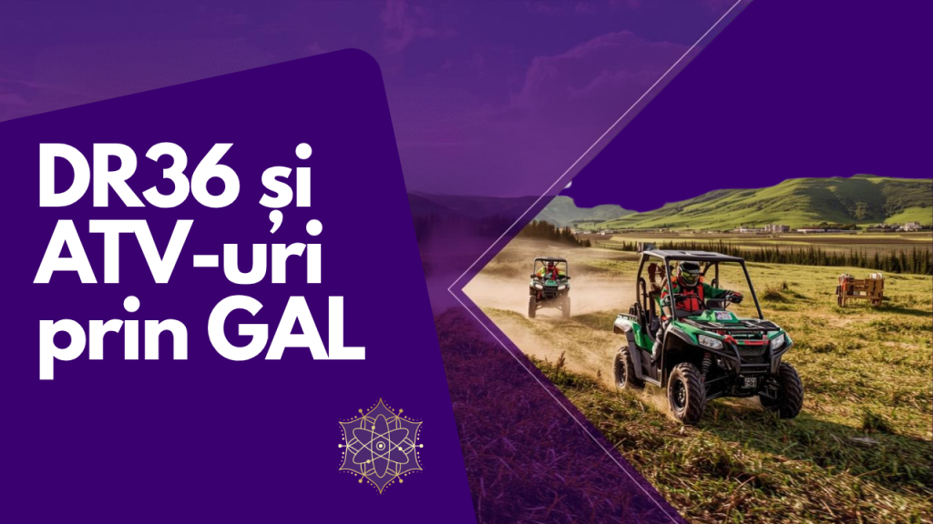 Finanțare DR36 prin GAL pentru achiziția de ATV-uri și UTV-uri - CAEN 9329
